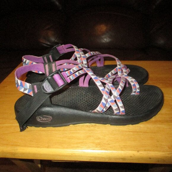 Chaco | Shoes | Womens Zx2 Classic Chacos Size 1 Purple Design | Poshmark